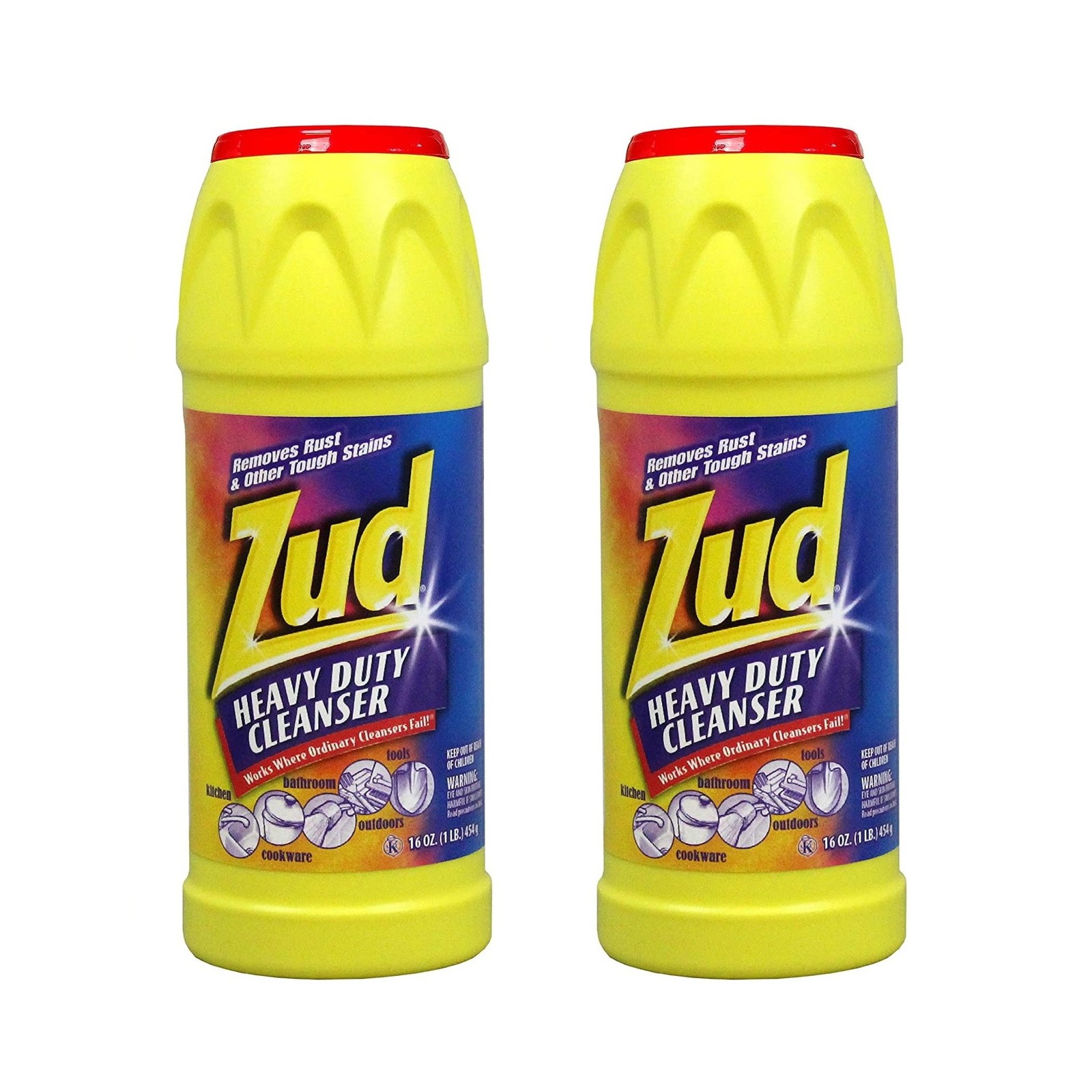 16 Oz. Multi Purpose Heavy Duty Stain Cleanser Powder by Zud (Pack of 2)