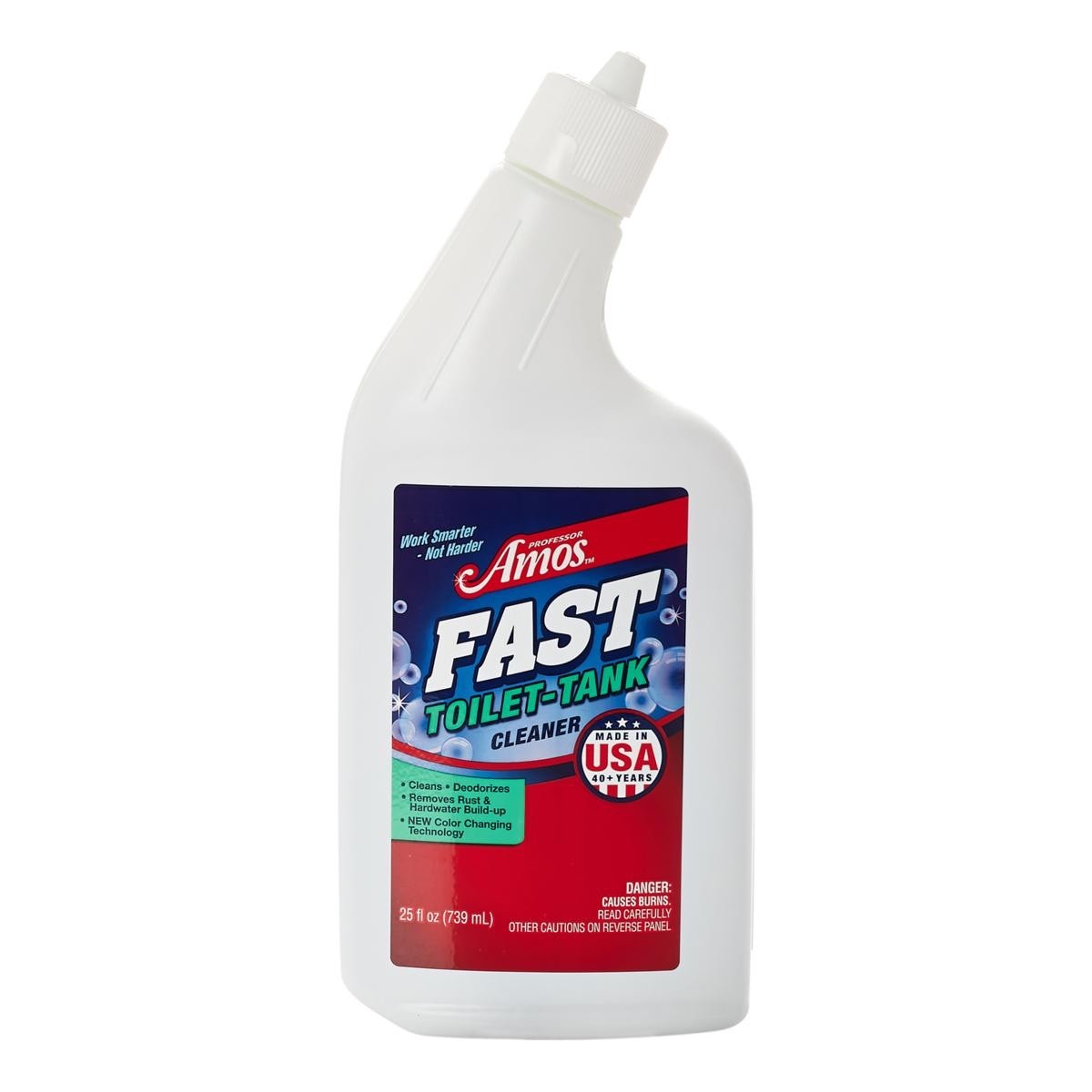 #Professor Amos FAST Toilet & Tank Cleaner Solution 25 oz—Minty Fresh—NEW