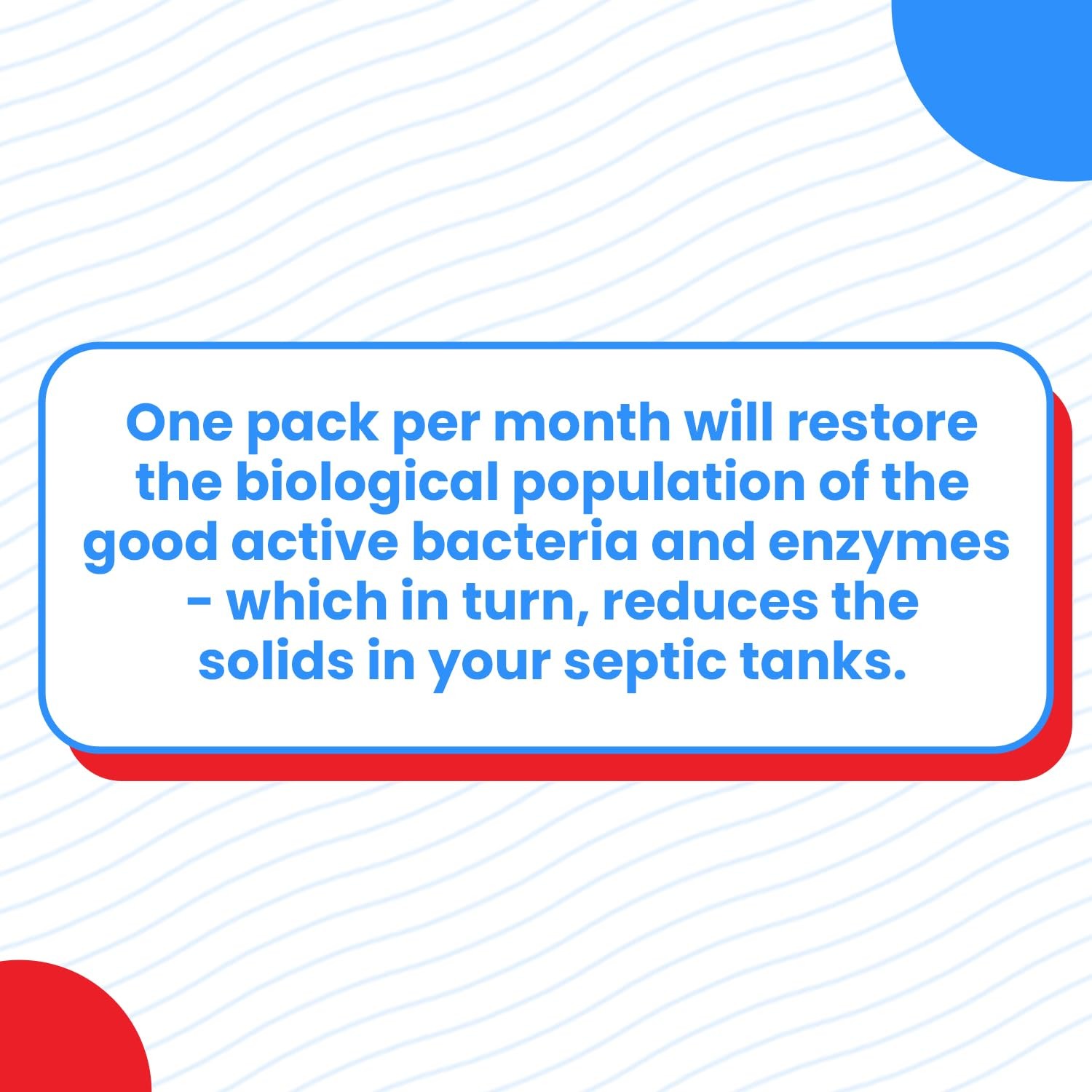Septic Tank Treatment | Enzyme Pods | 1 Year Supply | 2+ Billions Blue