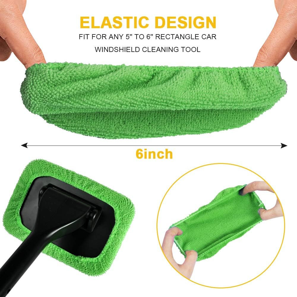 Microfiber Cleaning Cloth for Windshield Cleaning Tool, Windshield Cleanner Wand