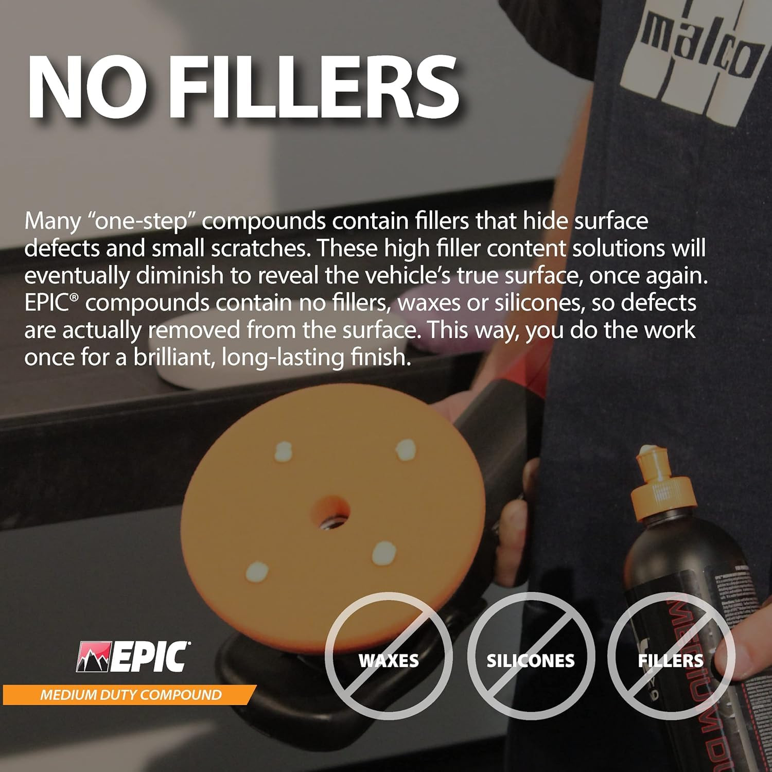 EPIC Medium-Duty Car Polishing Compound – Best Minor Scratch Remover | All-In-On