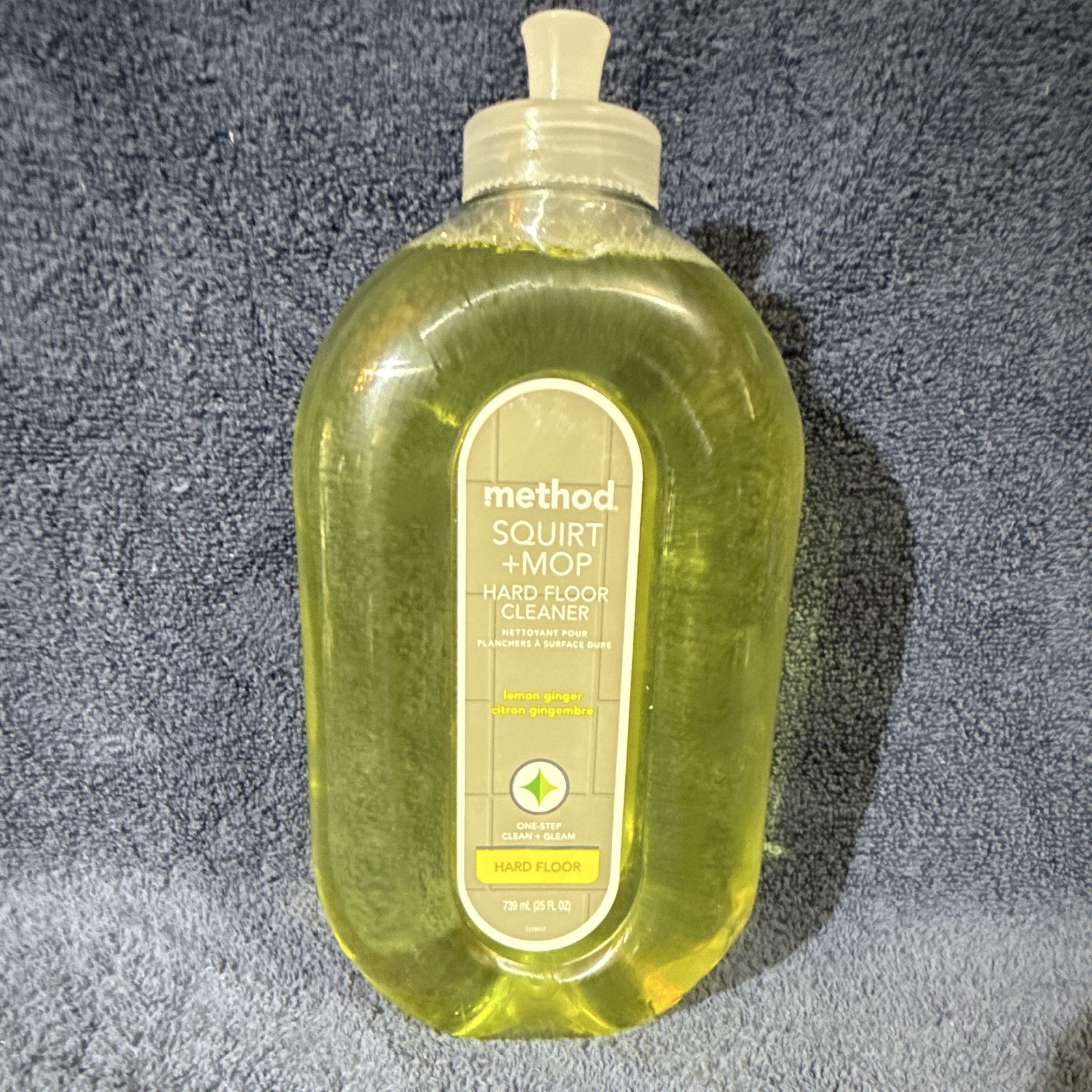 Method Squirt + Mop Hard Floor Cleaner, Lemon Ginger, Non-Toxic, 25 fl oz