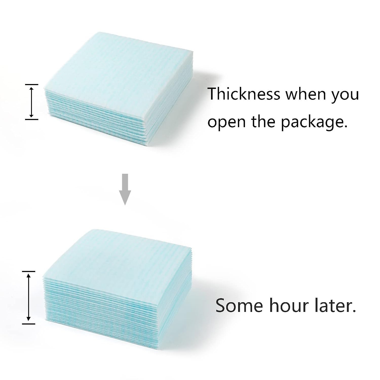3 Packs of Residue-Free Bathing Wipes – Ideal for Campers & Elderly Care