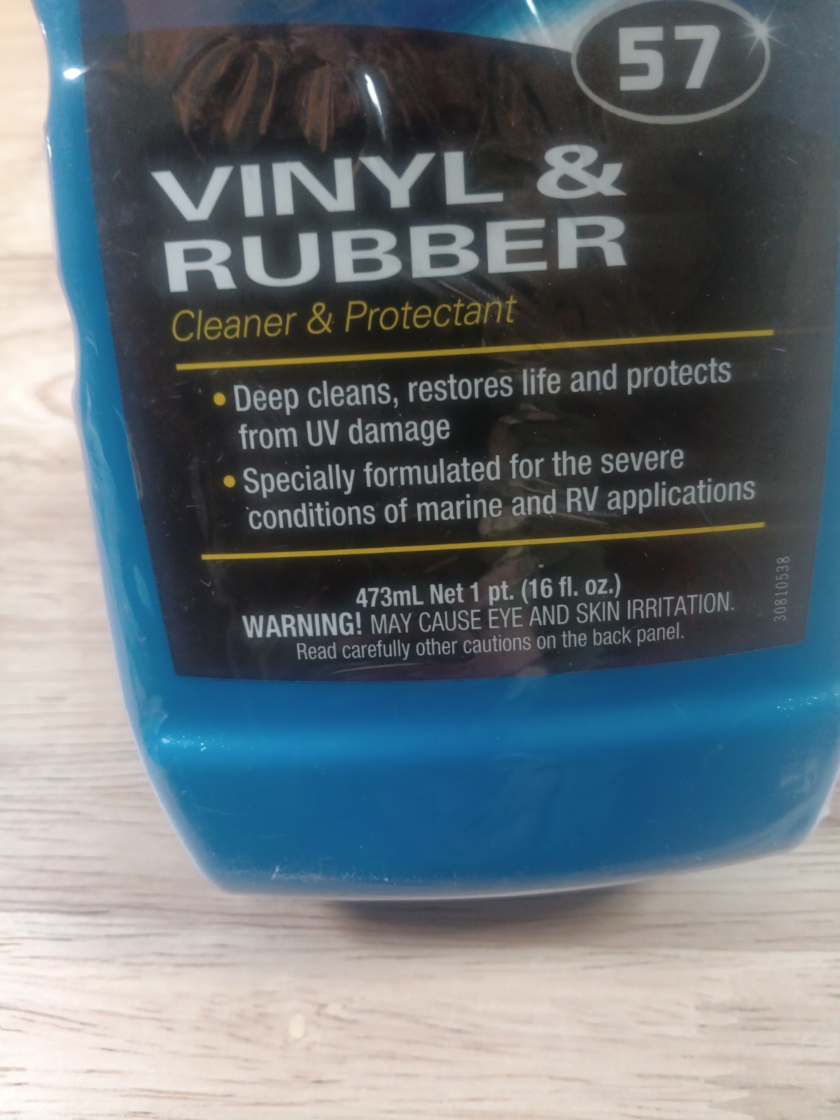 Meguiar’s #57 Vinyl Rubber Cleaner & Protectant 16 oz New Sealed