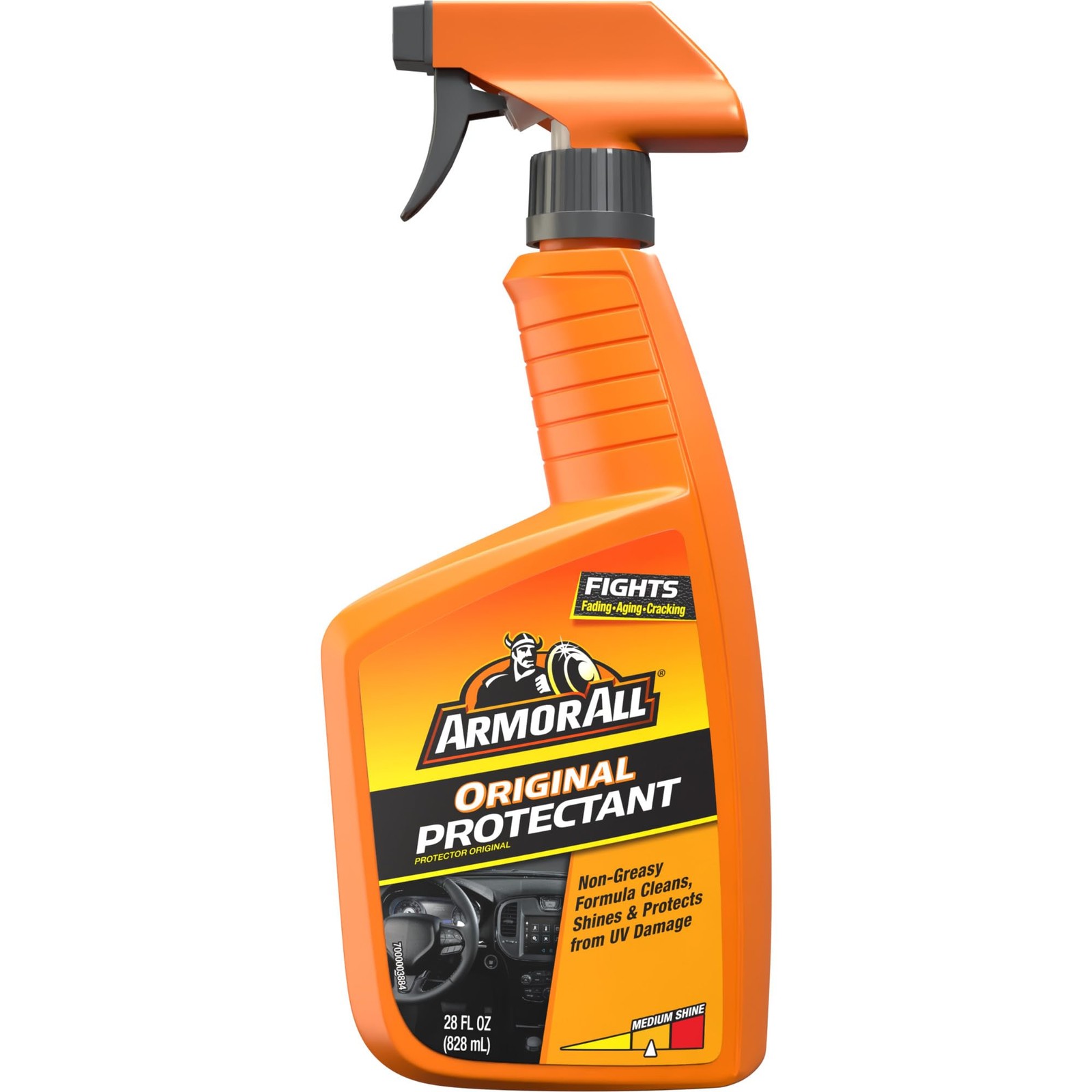 Shine Protectant Spray for Car Vinyl Rubber and Plastic 28 fl. oz.