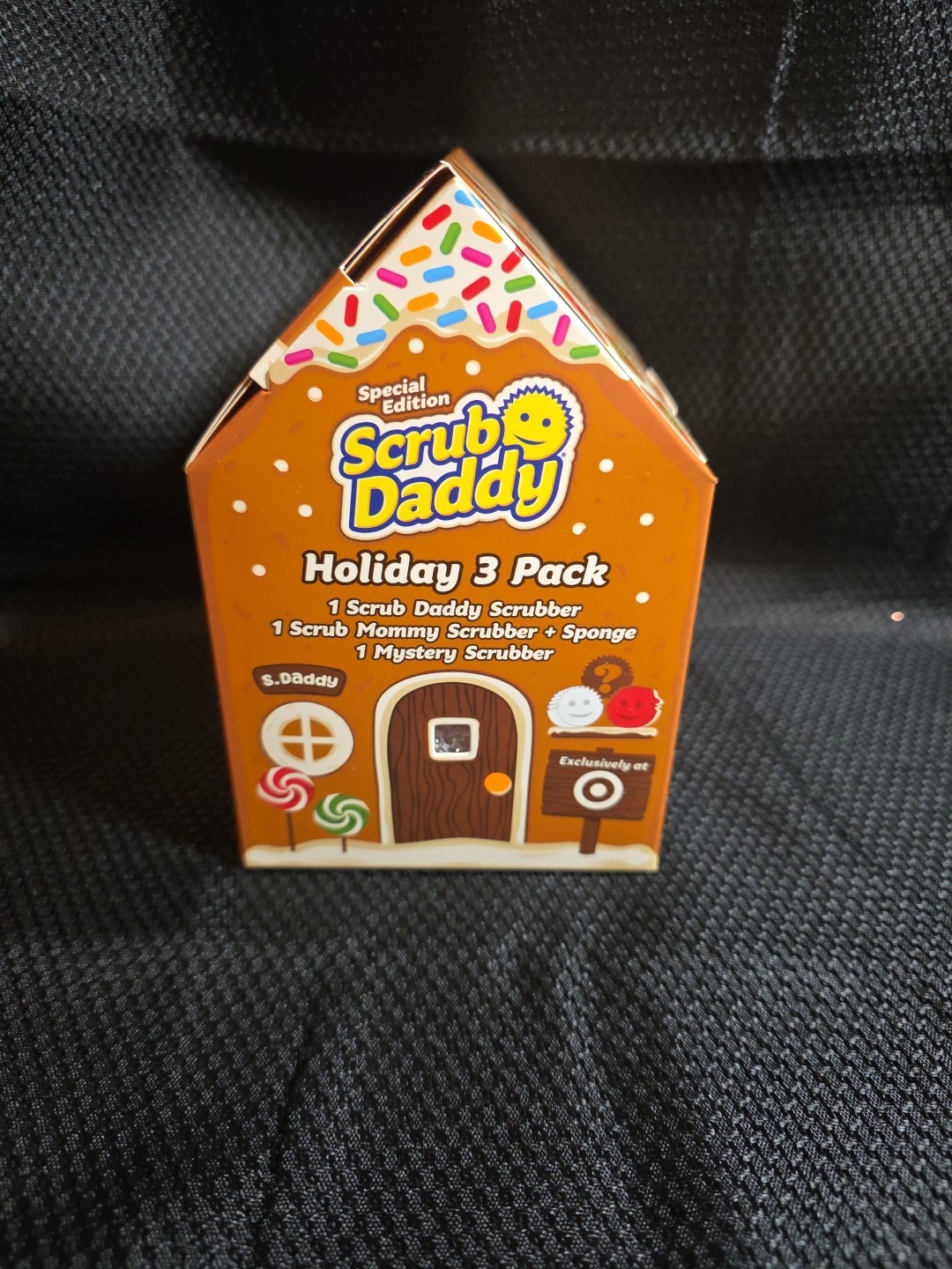 Scrub Daddy + Mommy + Holiday Mystery Scrubber 3 PACK Special Edition NEW