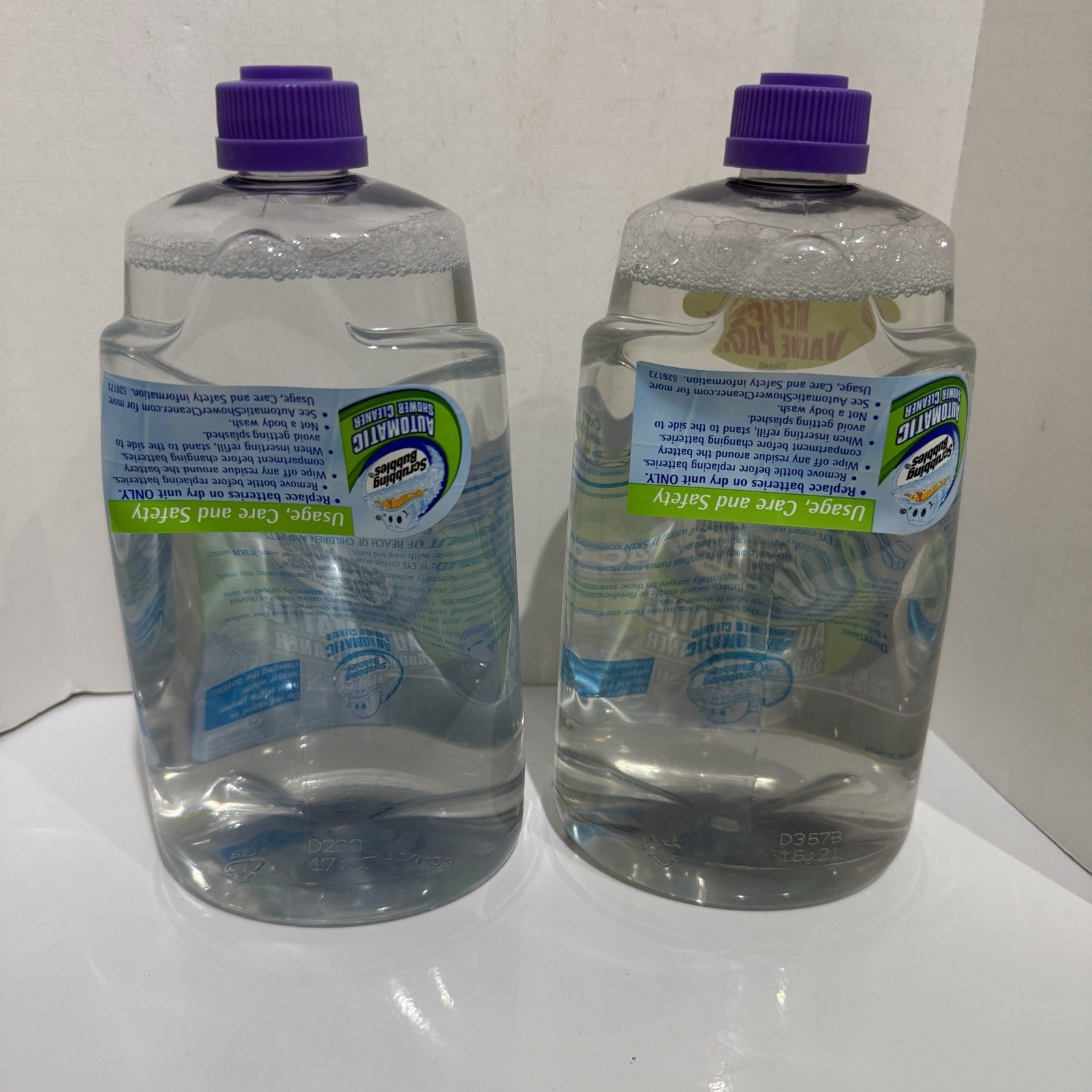 2 Scrubbing Bubbles Automatic Shower Cleaner Refill Refreshing Spa 34 fl oz