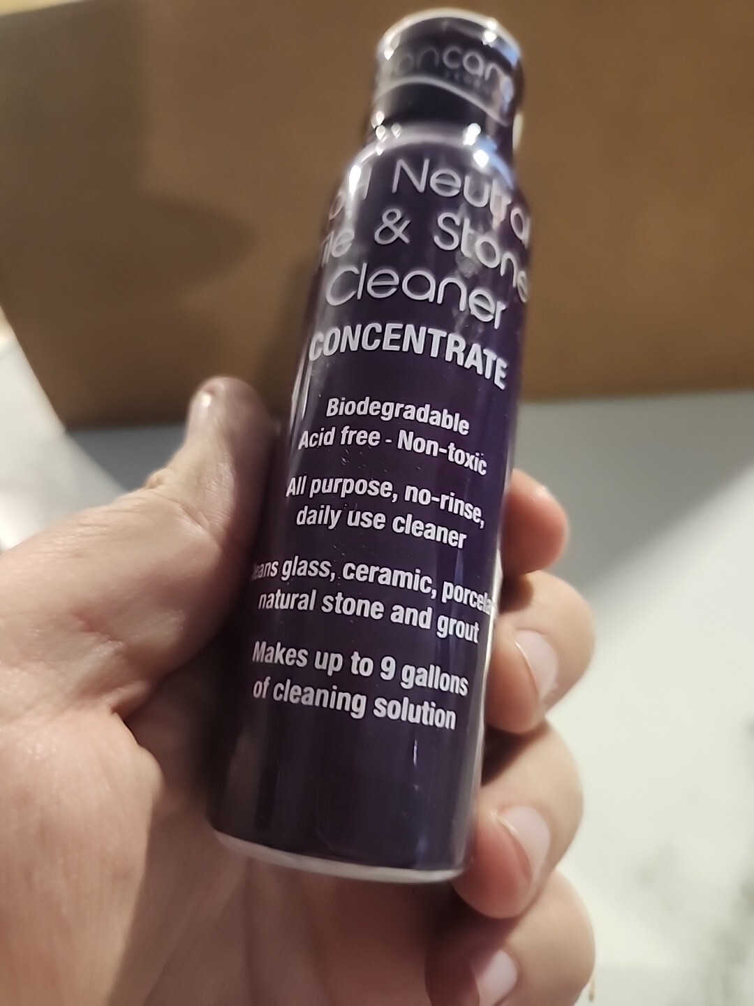 OCEANCARE PH Neutral Tile Stone Multi-Purpose Cleaner Concentrate 3 Fl Oz