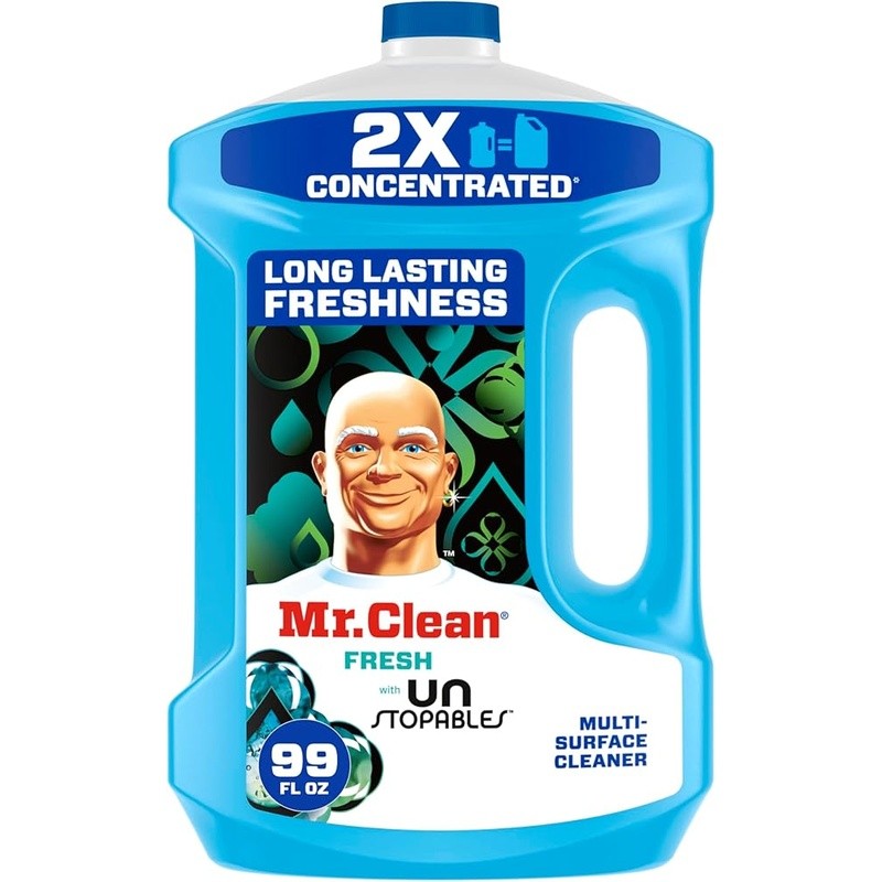 2X Concentrated Multi Surface Cleaner Cuts Dirt Grease Safe Wood Fresh Scent New