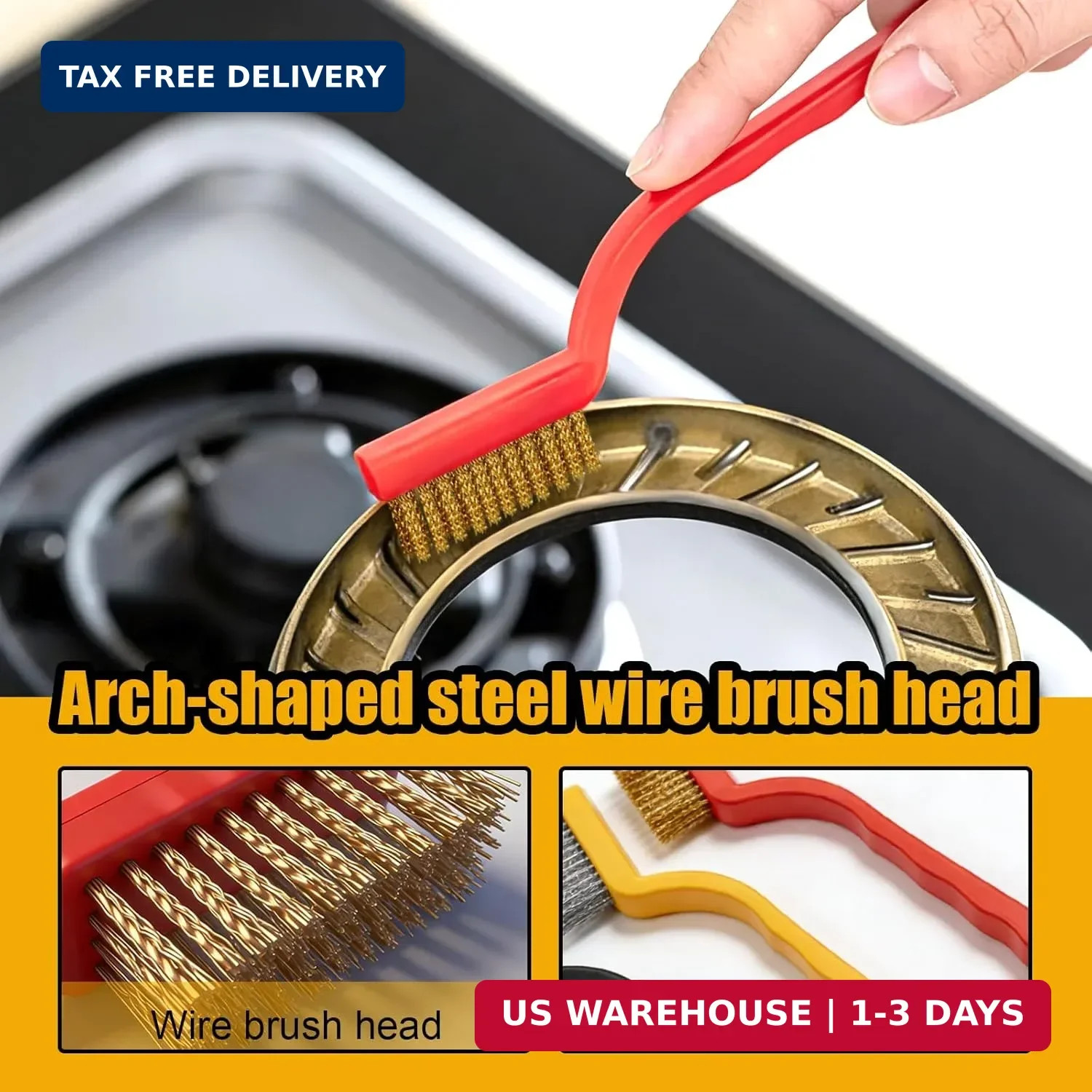 12pcs Crevice Cleaning Brush, Straw Cleaner Brush, Hard Bristle Grout Brushes fo