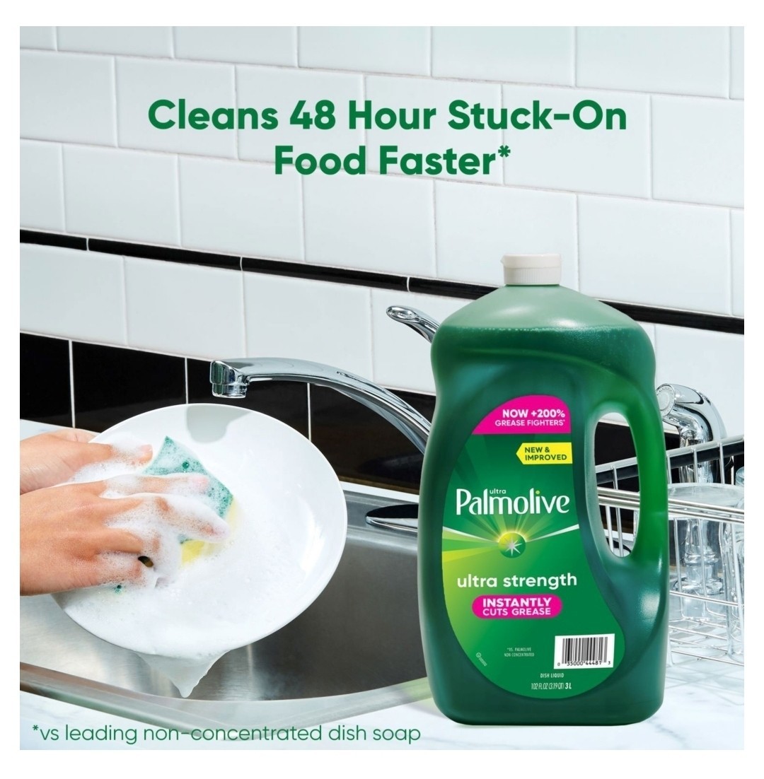 Palmolive Ultra Original Refill Size Dish Soap Green 56 fl. oz