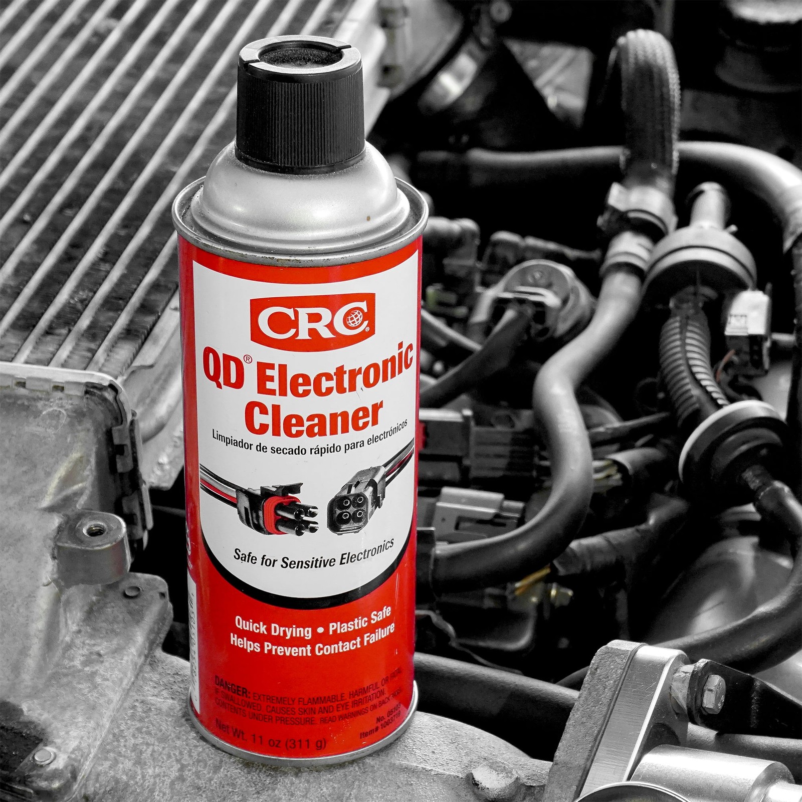 CRC Electronic Cleaner Spray – Quick Dry for Sensitive Electronics, 11 oz
