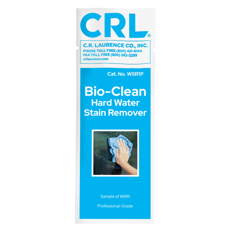 CRL WSR1P Bio-Clean Water Stain Remover Pouches – pack of 5