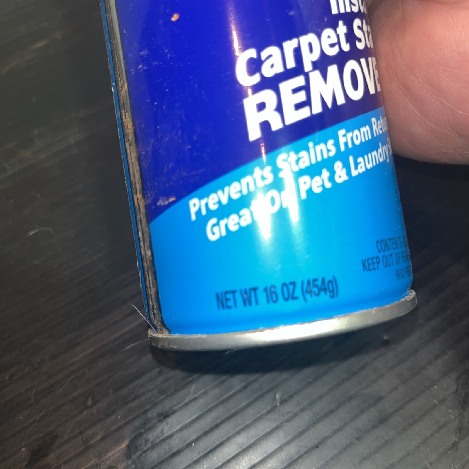 Spot Shot Instant Carpet Stain Remover Aerosol Spray 16oz NOS