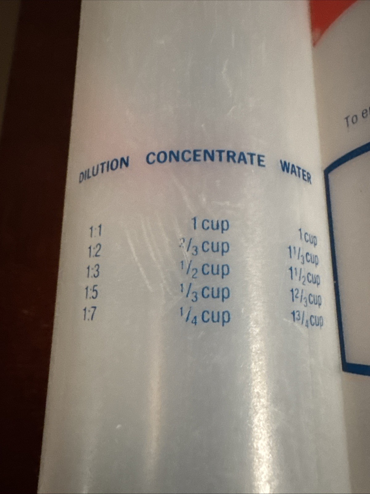Two Vintage 1975 Amway Plastic Squirt Top Bottles 16 Oz Cleaner Dispenser 2 Cup