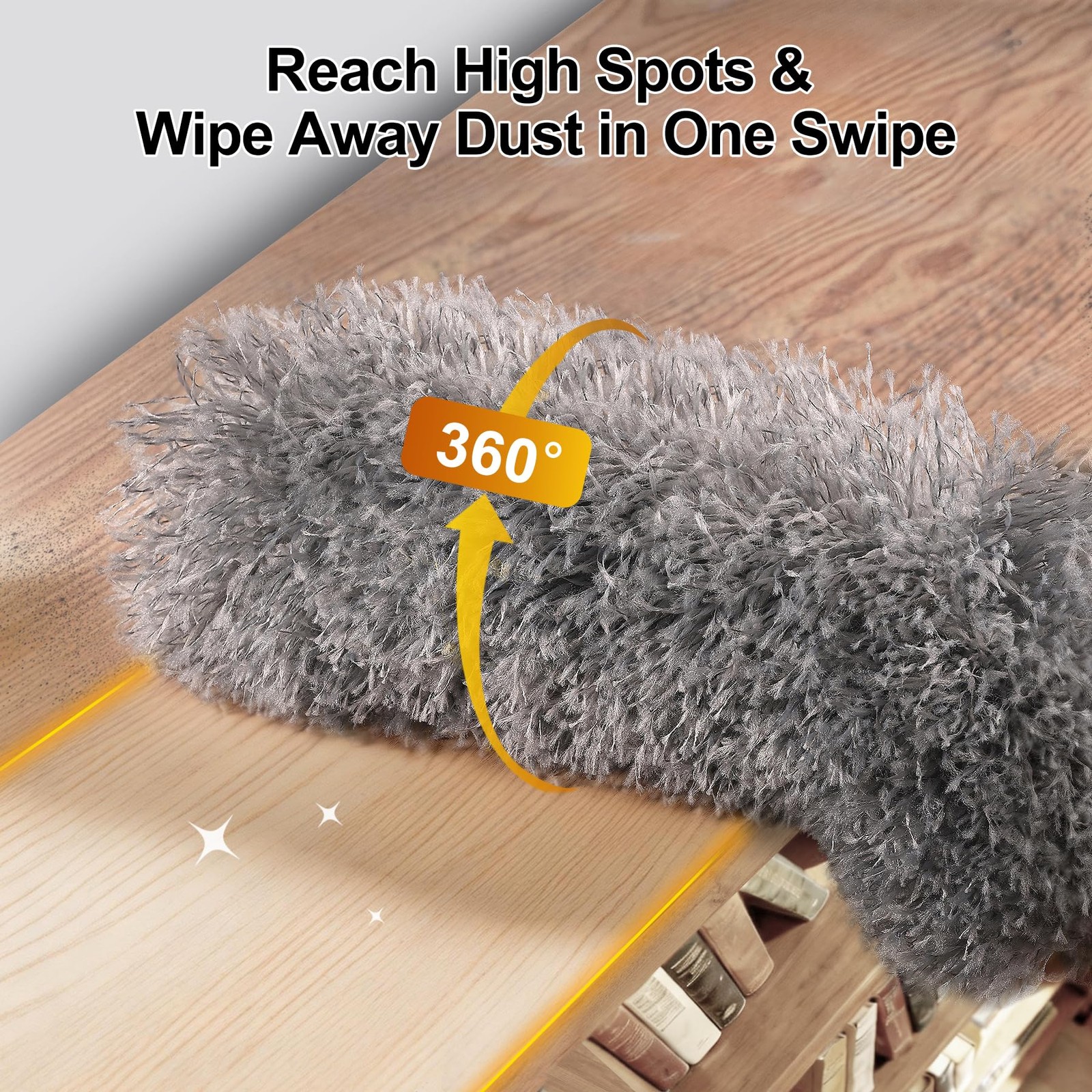 Microfiber Feather Duster 5in1 , Dusters for Cleaning, Duster with Extension …
