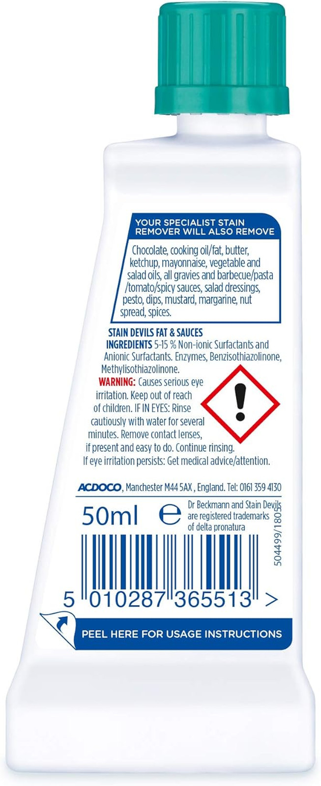 Dr Beckmann Stain Devils – Cooking Oil & Fat