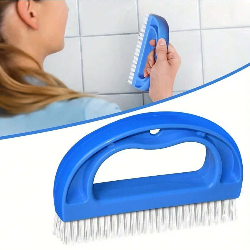 1x Heavy Duty Grout Cleaning Brush Hard Bristle Tile Shower Grout Scrubber Tool