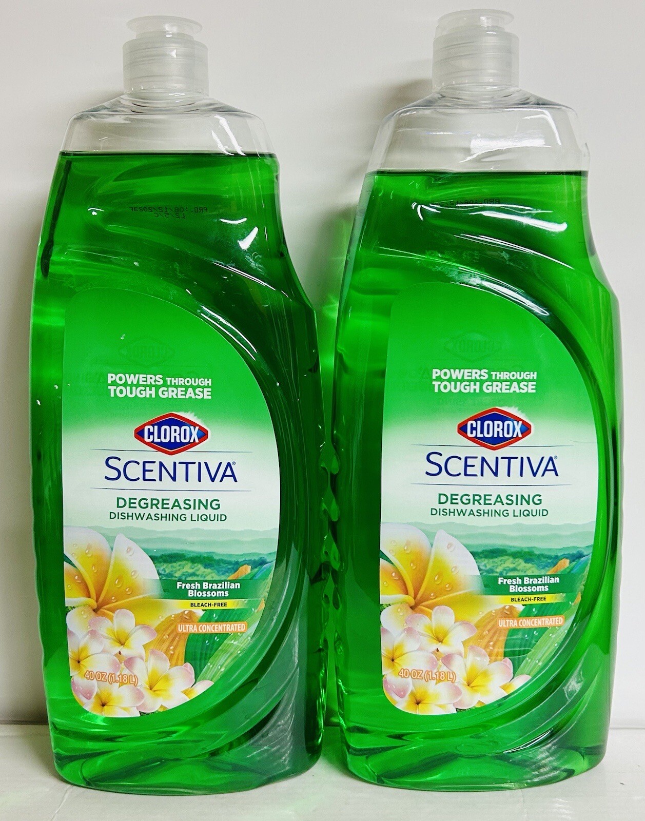2-Pack Fresh Brazilian Blossom Dishwashing Liquid 40 oz Each