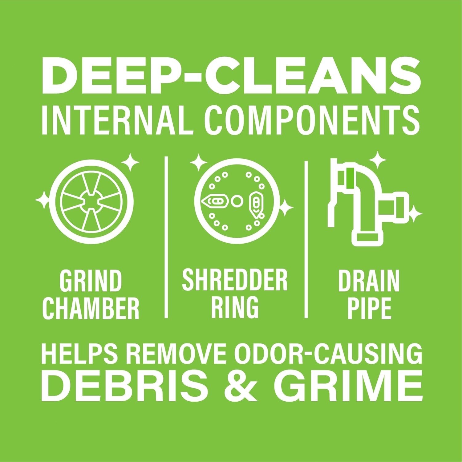 Affresh 6 Pack Garbage Disposal Cleaner Tablets for Grind Chamber Drain