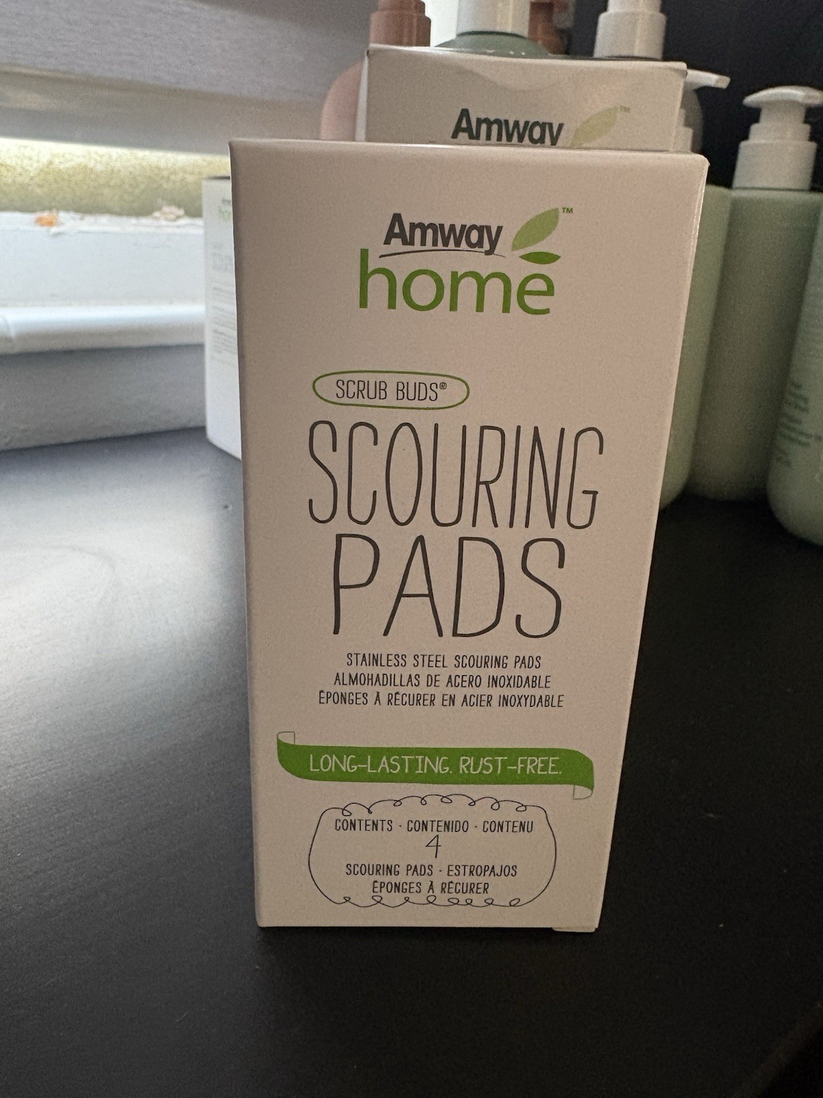 Amway Legacy of Clean Scrub Buds Scouring Pads 4-Pack