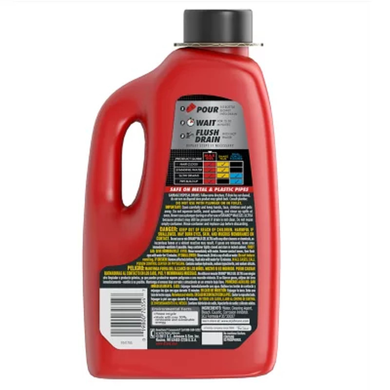 Drano Max Ultra Gel Drain Opener – 160 fl. oz., 2 Pack