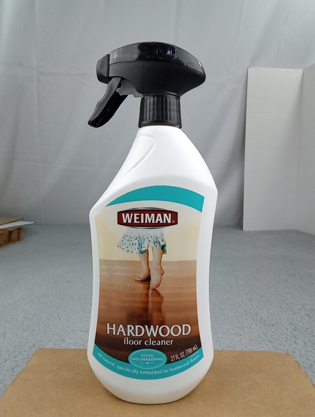 1x Weiman All Natural Hardwood Floor Cleaner 27oz Spray Bottle DISCONTINUED