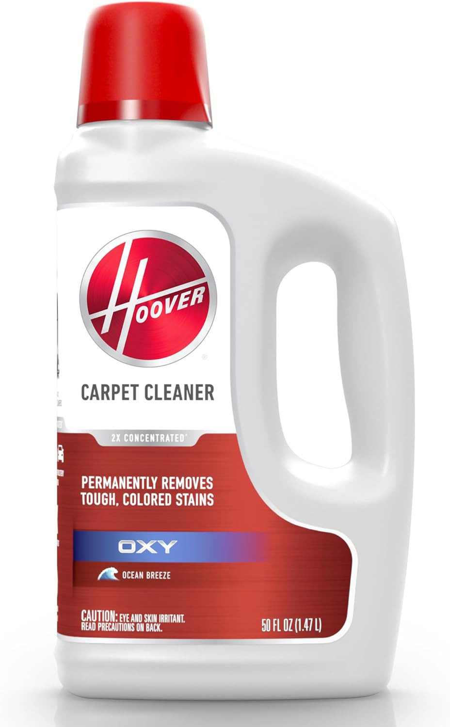 Oxy Carpet Cleaner Solution, 50 Oz., Ocean Breeze Scent, Deep Cleaning Carpet Sh