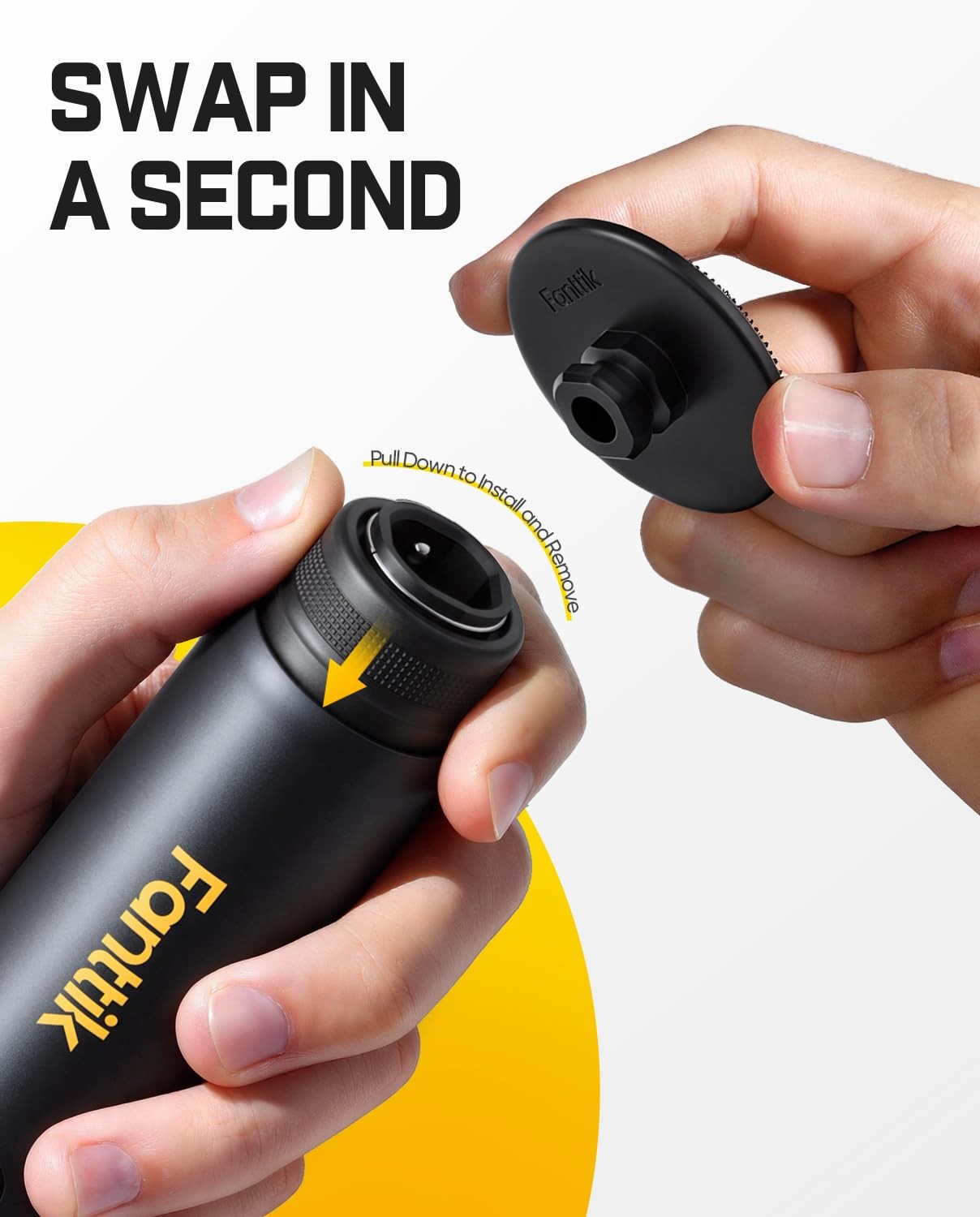Fanttik P10 Pro Mini Car Buffer Polisher, 4000mAh Cordless Rotary Car Polishe…