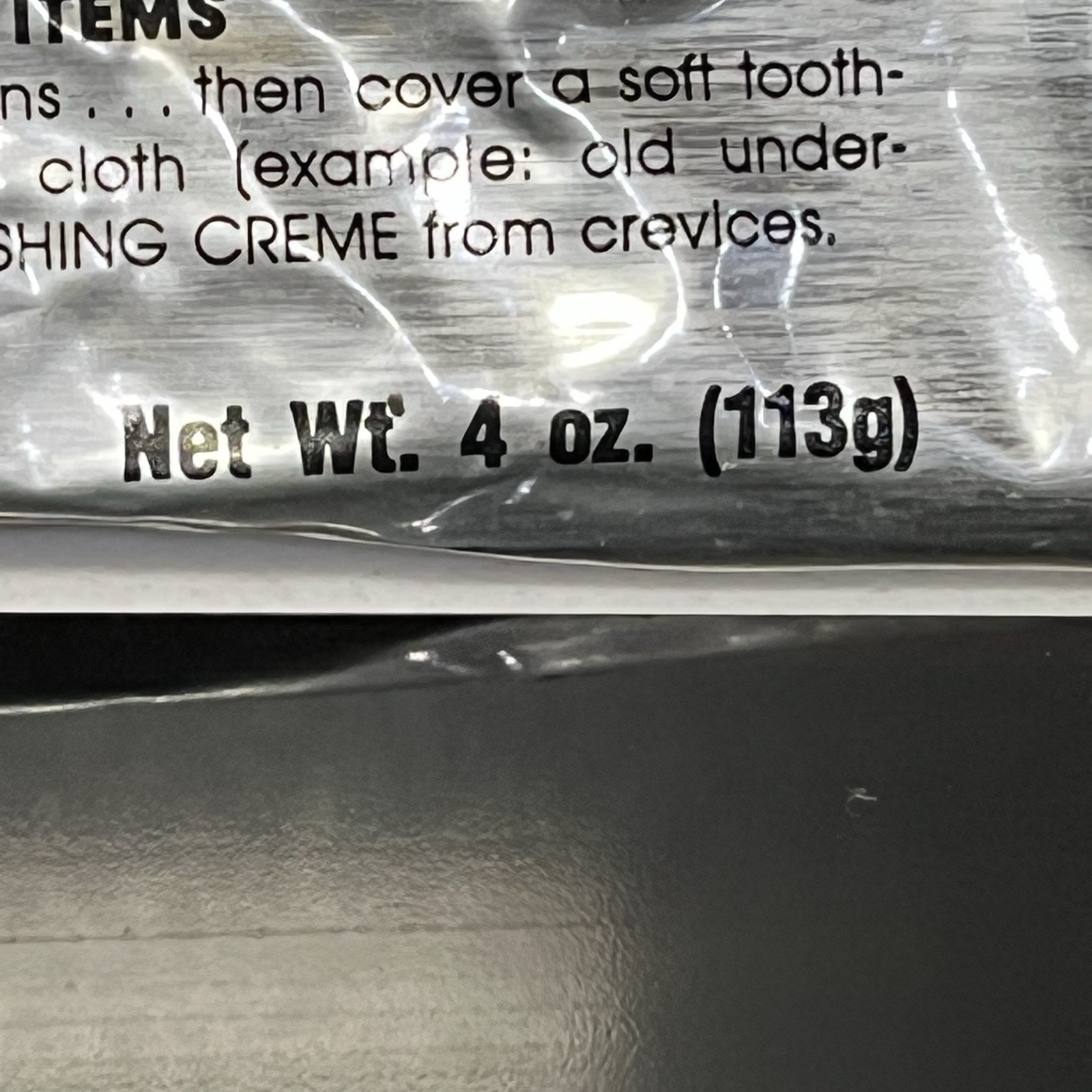 MAAS Fine Polishing Creme All Metal 4 oz Concentrated Clean Polish 3.6oz / 4oz