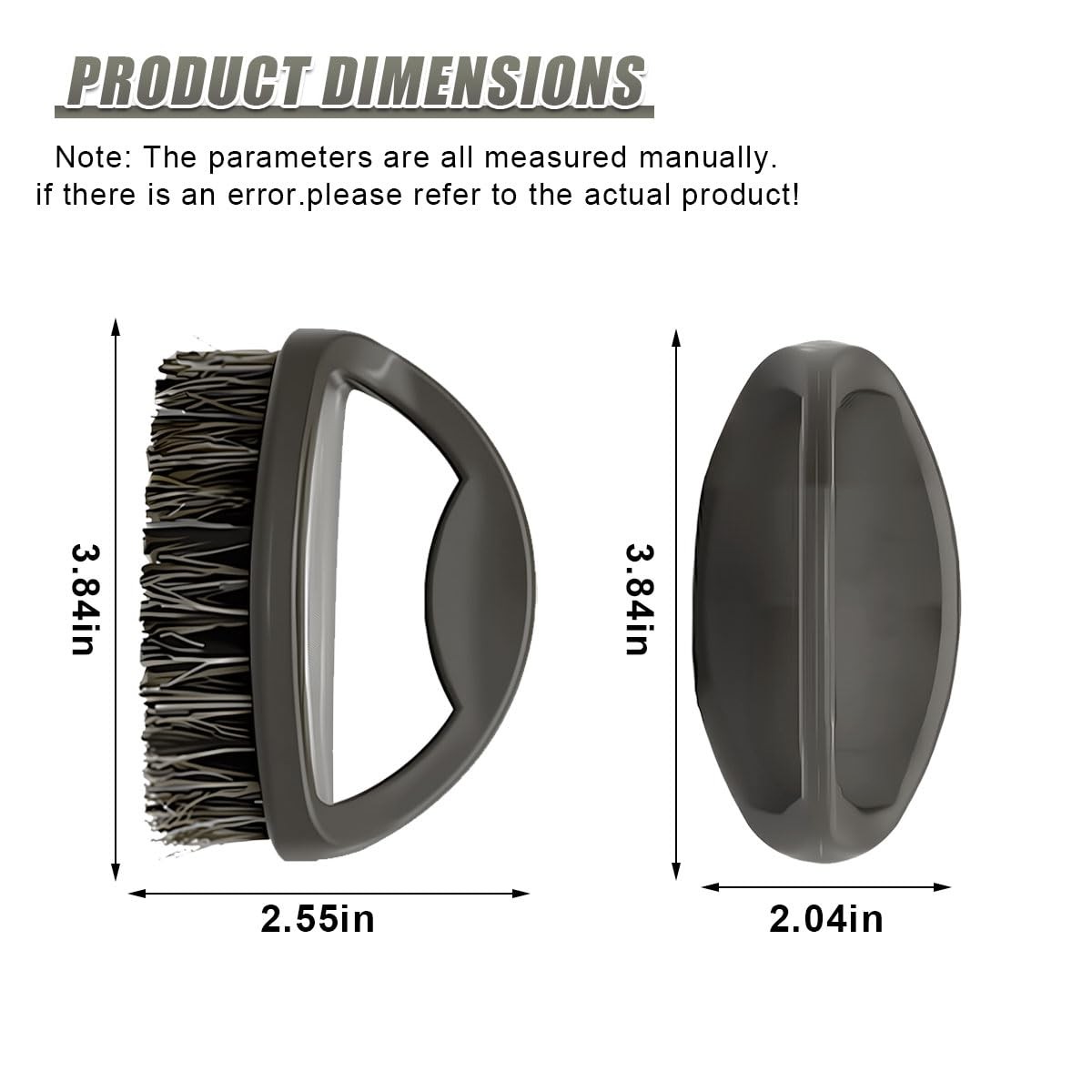 Soft Horsehair Bristle Leather Cleaning Brush for Car Interior, Comfortable G…