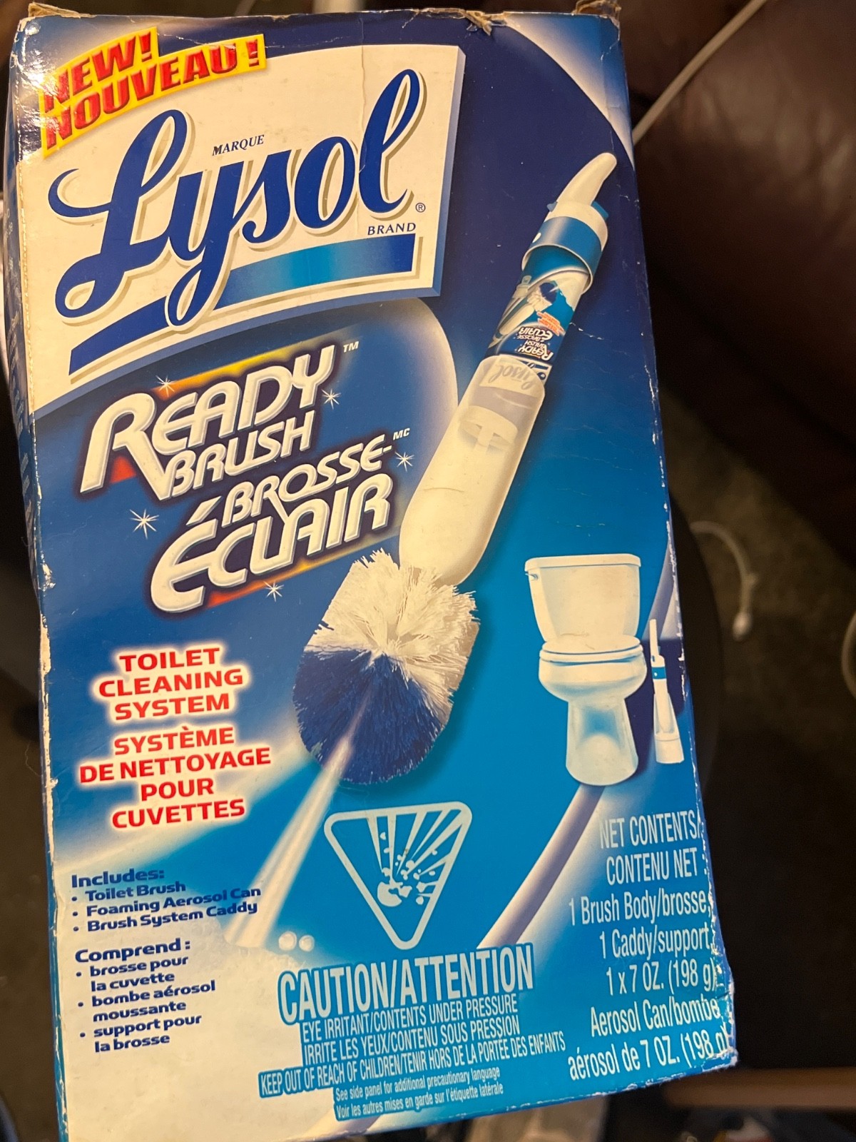 NEW Box LYSOL Ready Brush Refill Toilet Bowl Cleaning System Bathroom Cleaner