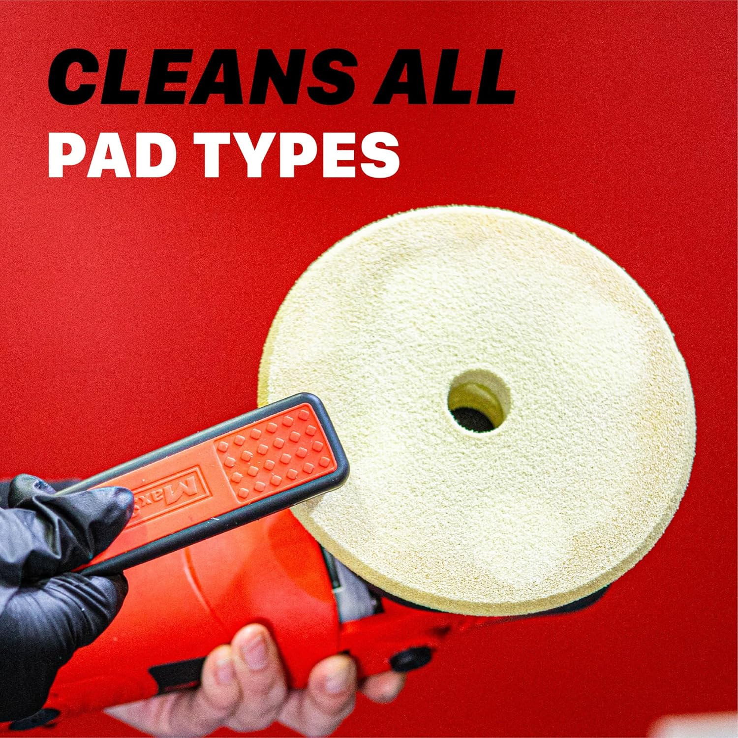 2-In-1 Foam Pad Cleaning Brush & Pad Removal Tool Set | Dual-Function Stiff Bris