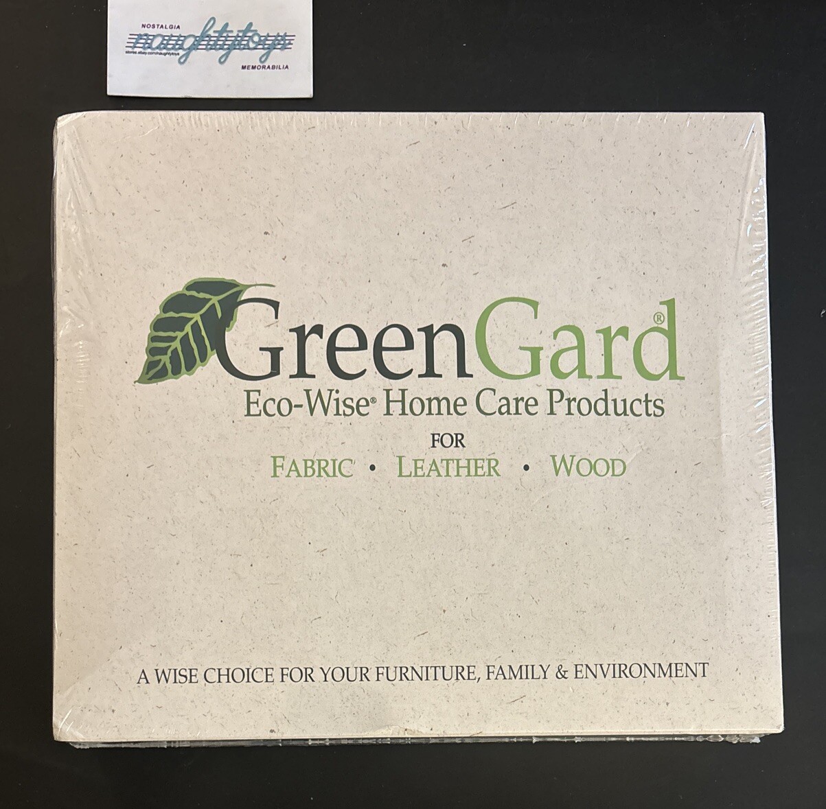 GreenGard Eco-Wise Home Care Products Fabric Leather Wood New Sealed