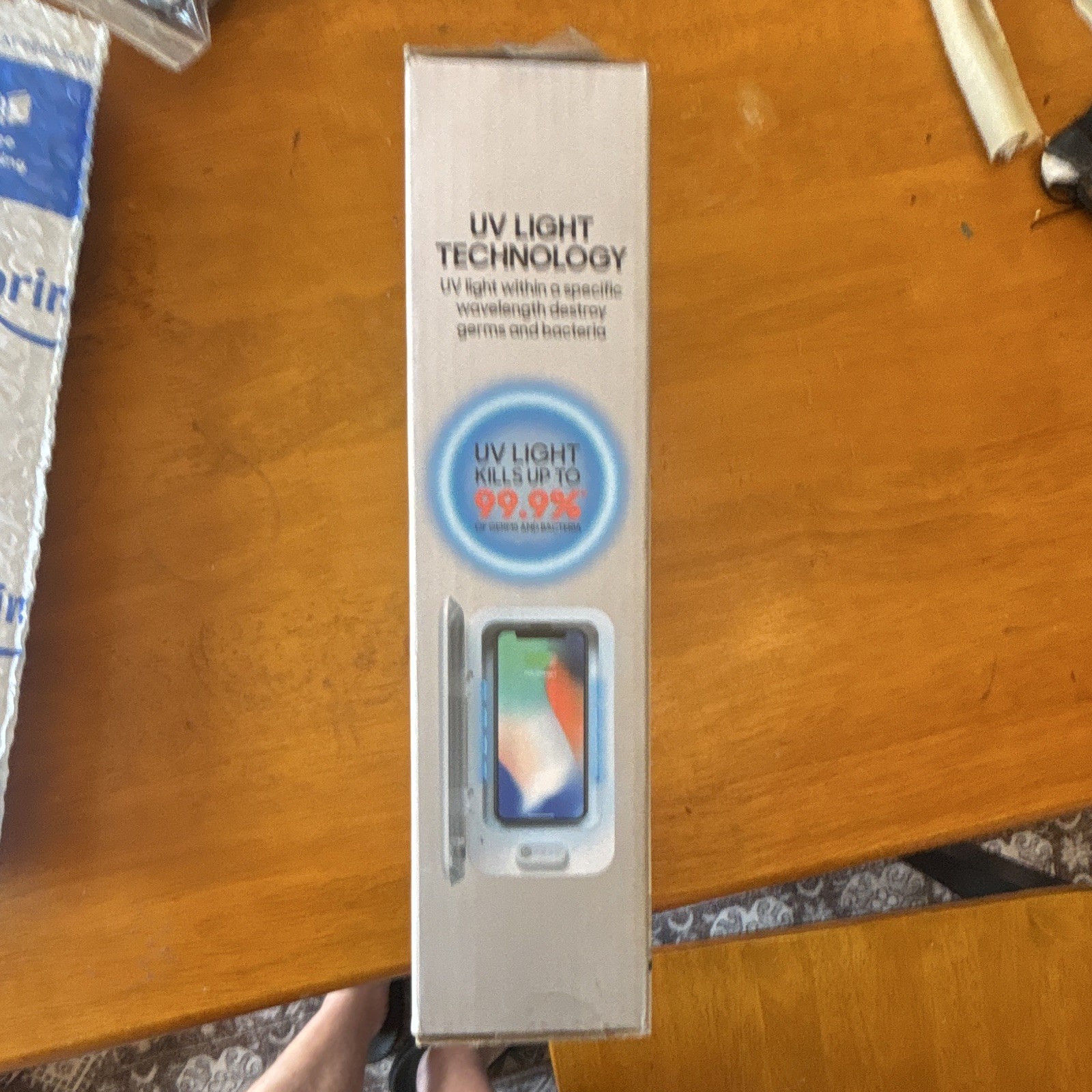 Sharper Image UV-Zone UV Light Electronics Sanitizer, Chemical-Free PST01046