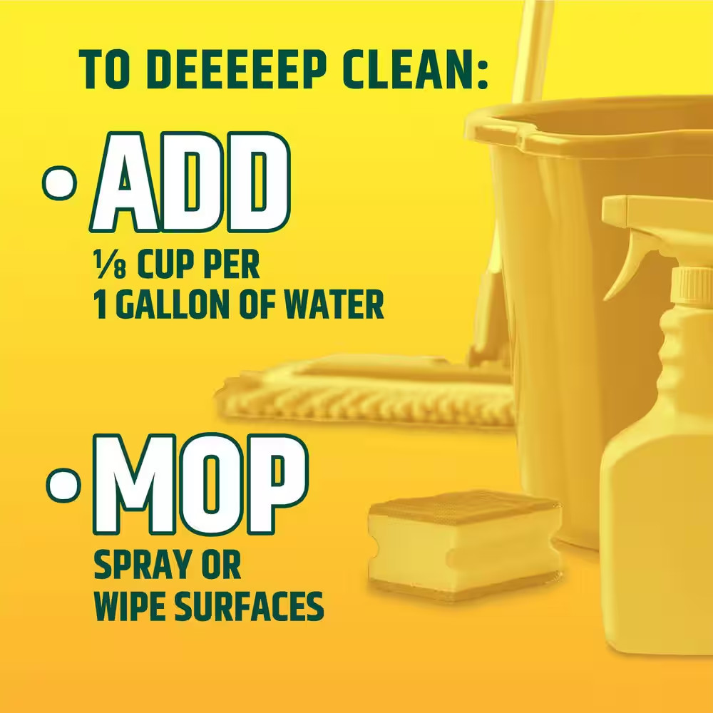80 oz Lemon All Purpose Cleaner Multi Surface Cleaning Solution