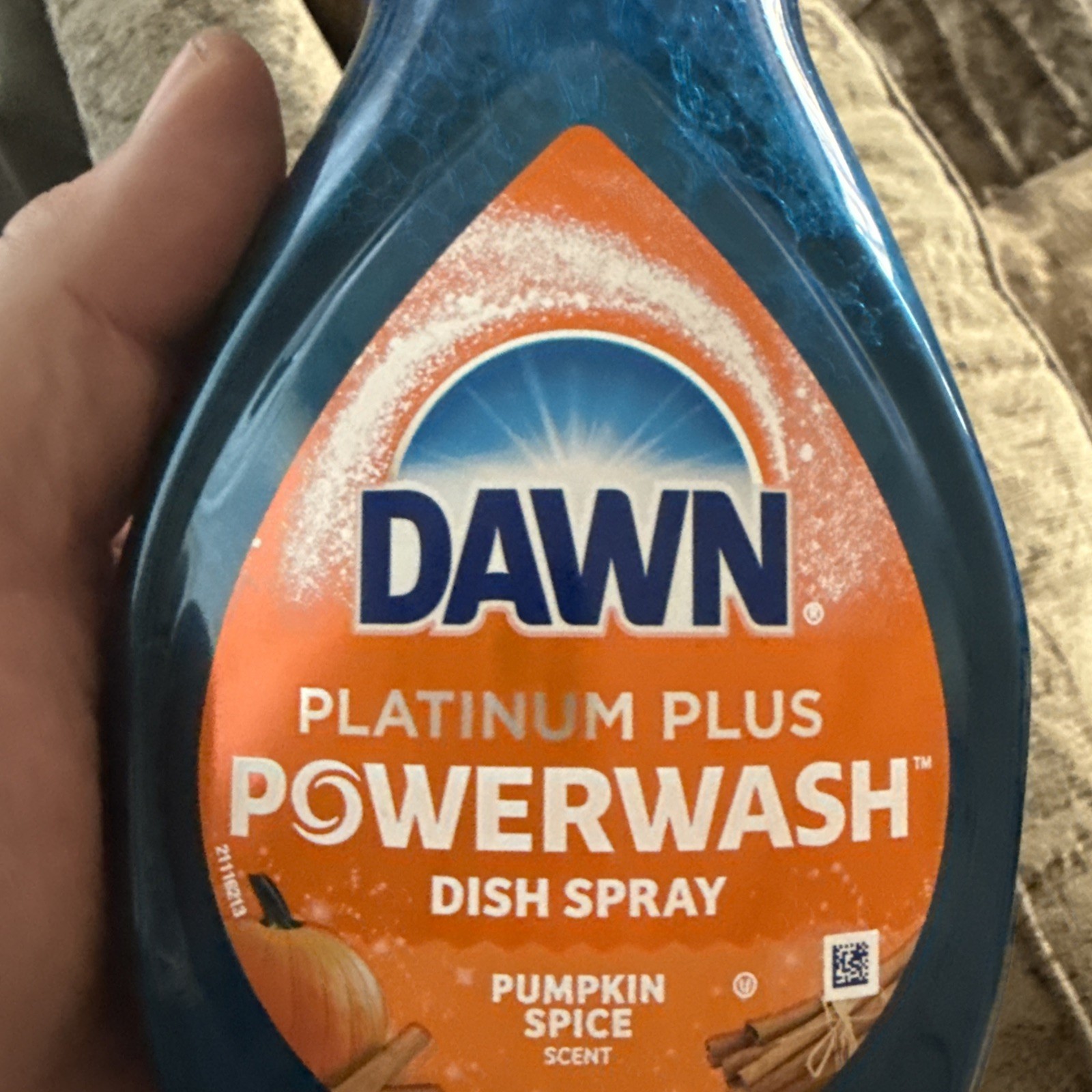 Limited Edition Dawn Powerwash Dish Spray Pumpkin Spice Platinum Plus New 1 Pack