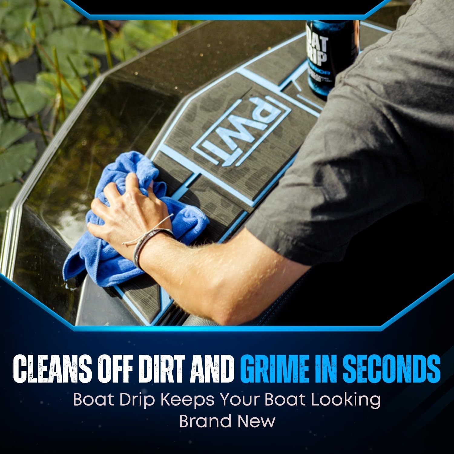 Exterior Cleaner, All Purpose Boat Cleaner with SiO₂ Ceramic Sealant, Tangeri…