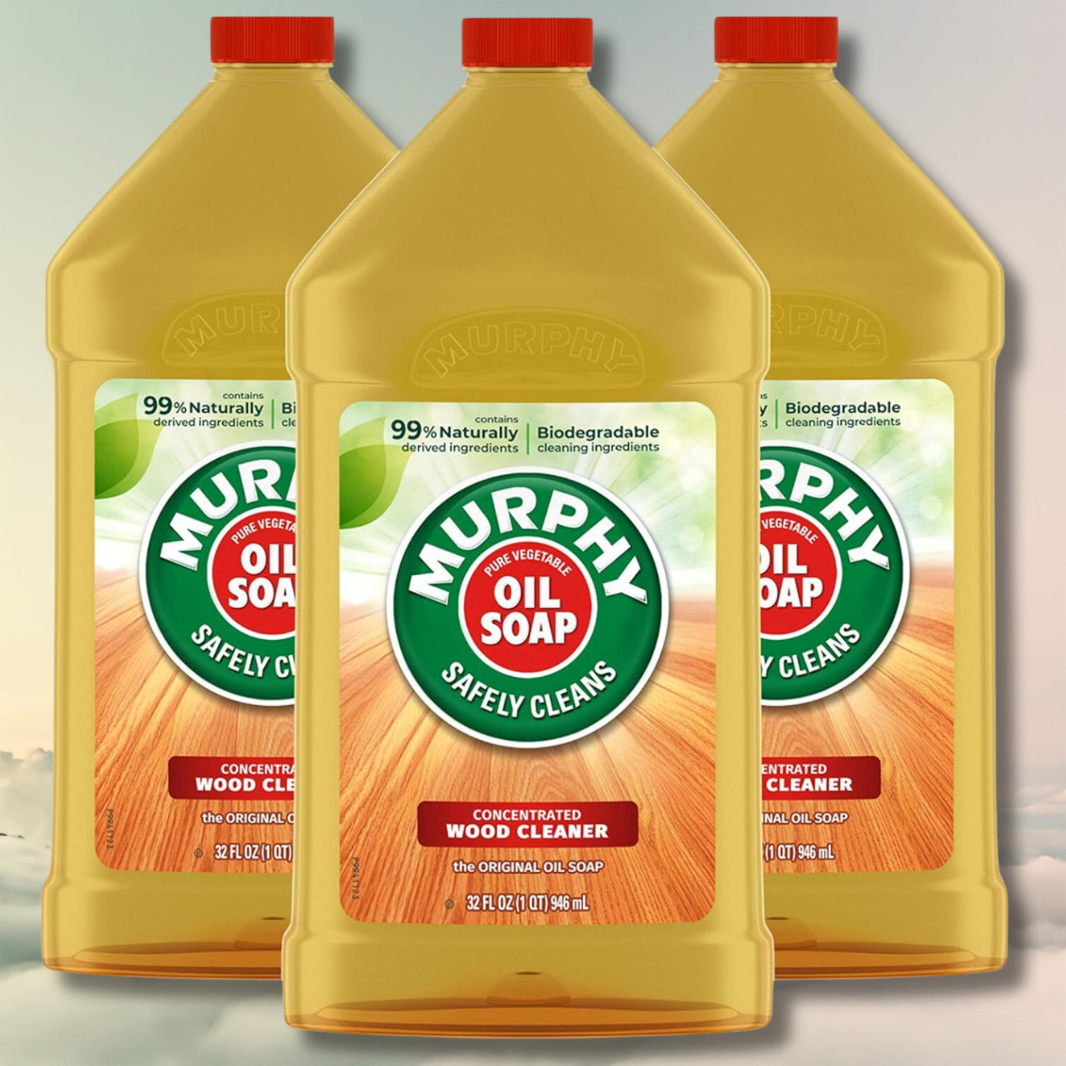 Murphy’s Oil Soap Wood Cleaner and Polish for Wood Floors and Furniture,