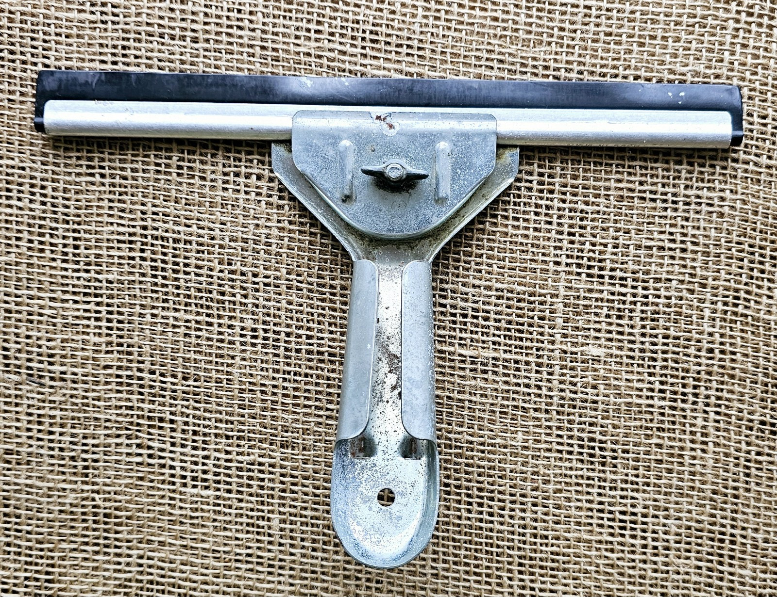 Vintage Fuller Brush Co Metal Squeegee USA 9.25″ Blade
