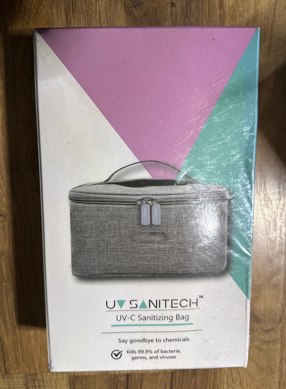 UV Sanitech Bag Sterilizer Kills 99.9% Of Germs Bacteria Viruses