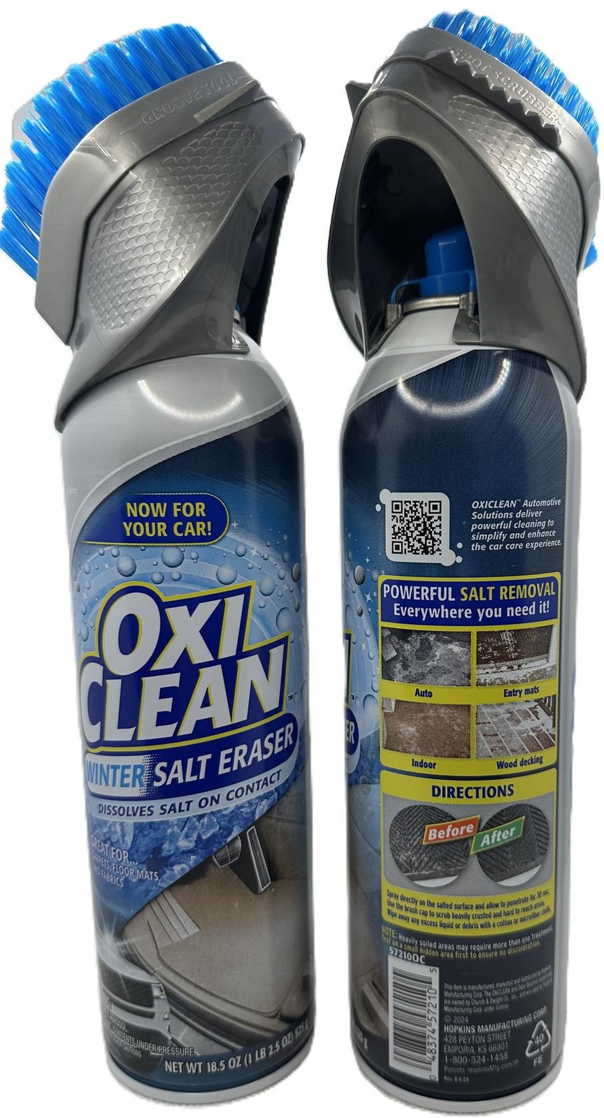 Oxiclean® Winter Salt Eraser Auto Cleaner & Deodorizer 18.5 oz 2-Pack 57210OC