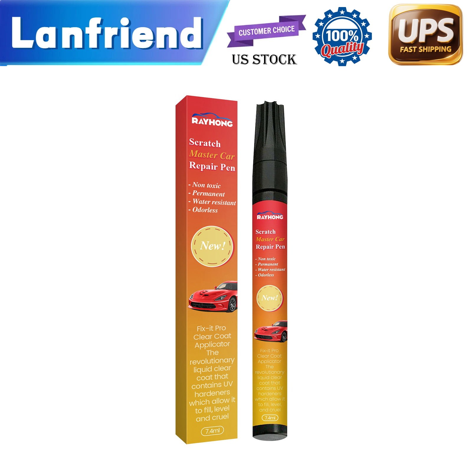 Special Mark Removal Pen – Car Paint Surface Scratches Repair Tool 🧴