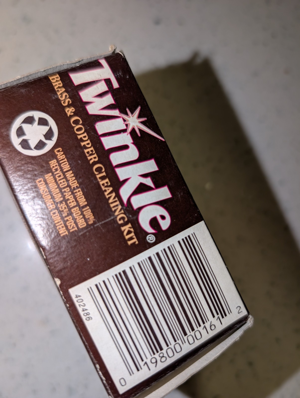 Twinkle 4-3/8 Oz. Brass & Copper Cleaning Kit NOS Twinkle