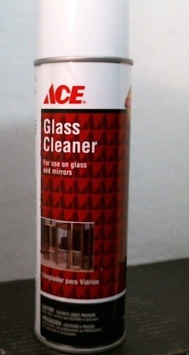 ACE 1032150 Glass Cleaner Spray, Lot of 2- 18oz Cans, FREE SHIPPING