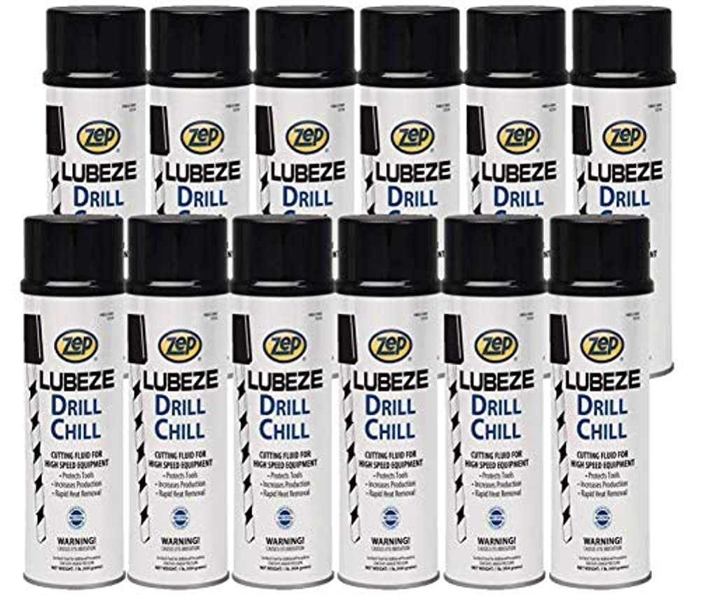 Zep Lubeze Drill Chill – 16 oz (Case of 12) 4501 – Ready-to-use Industrial
