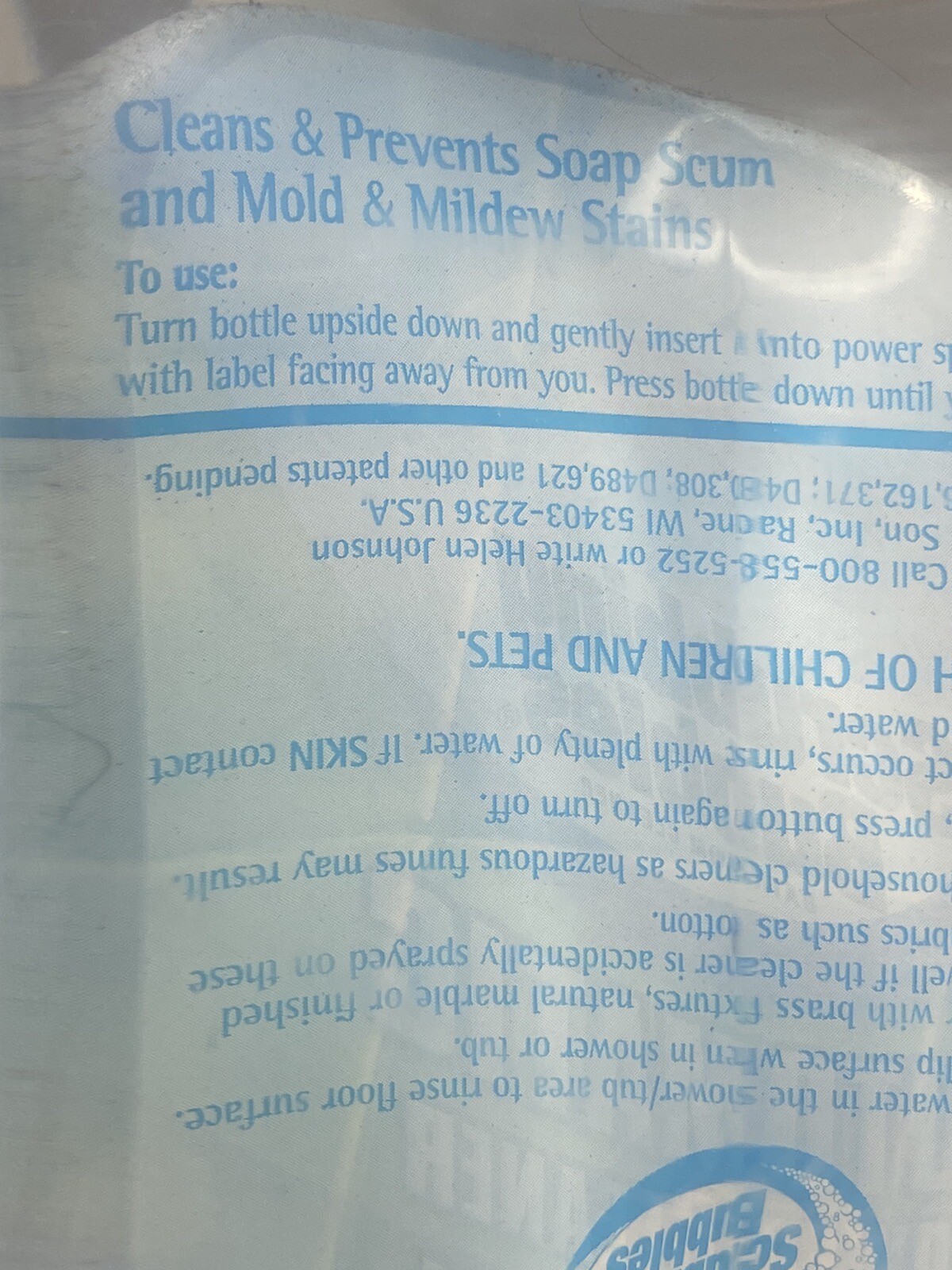 Scrubbing Bubbles Automatic Shower Cleaner Refill 34 Fl Oz NEW