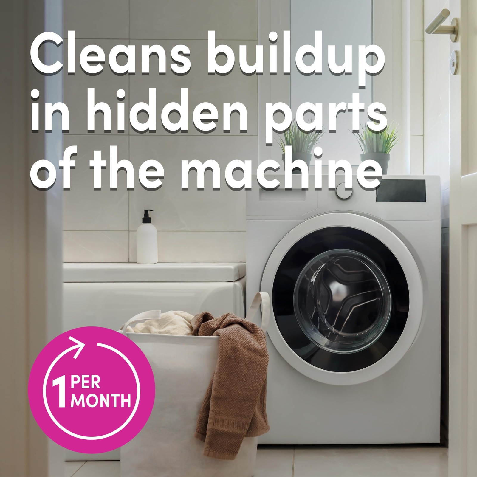 Washing Machine Cleaner, Restore Performance, Biodegradable Ingredients (1 Co…