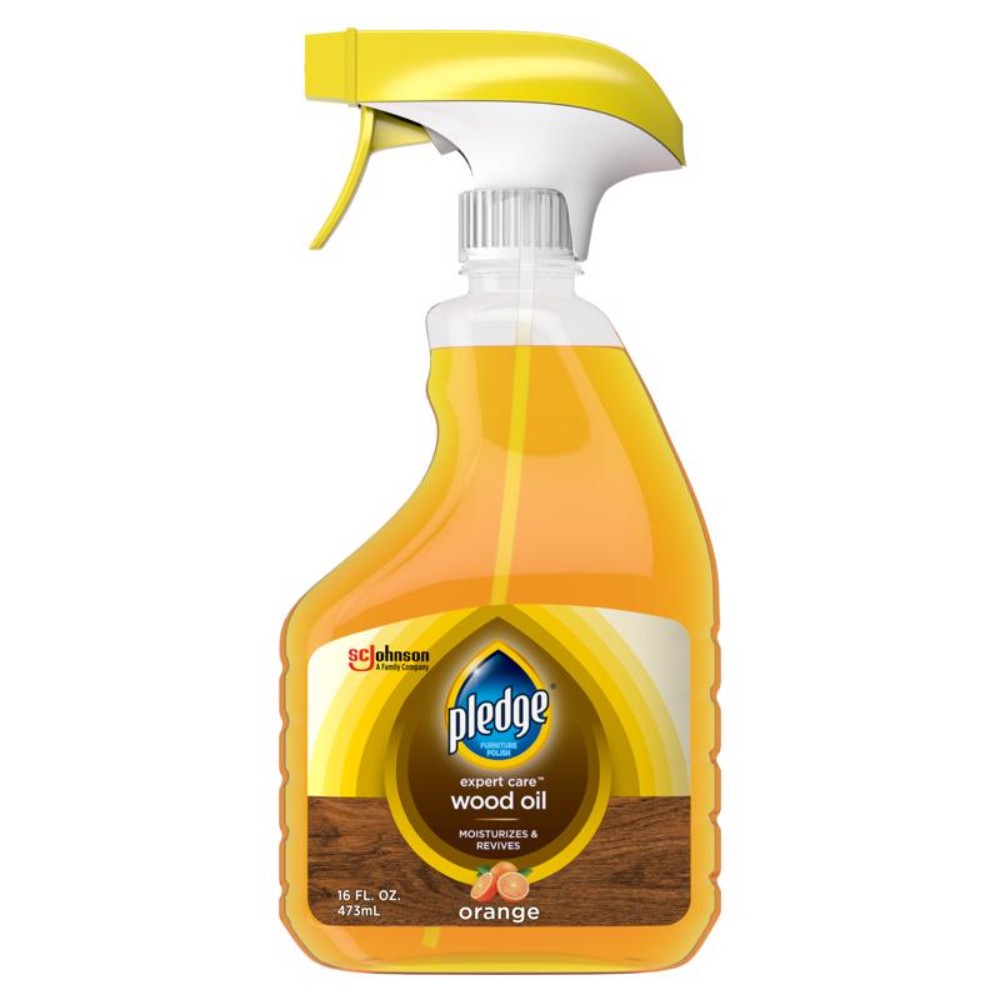 Pledge 26363 Orange Scent Oil Furniture Polish Spray 16 fl. oz. (Pack of 6)