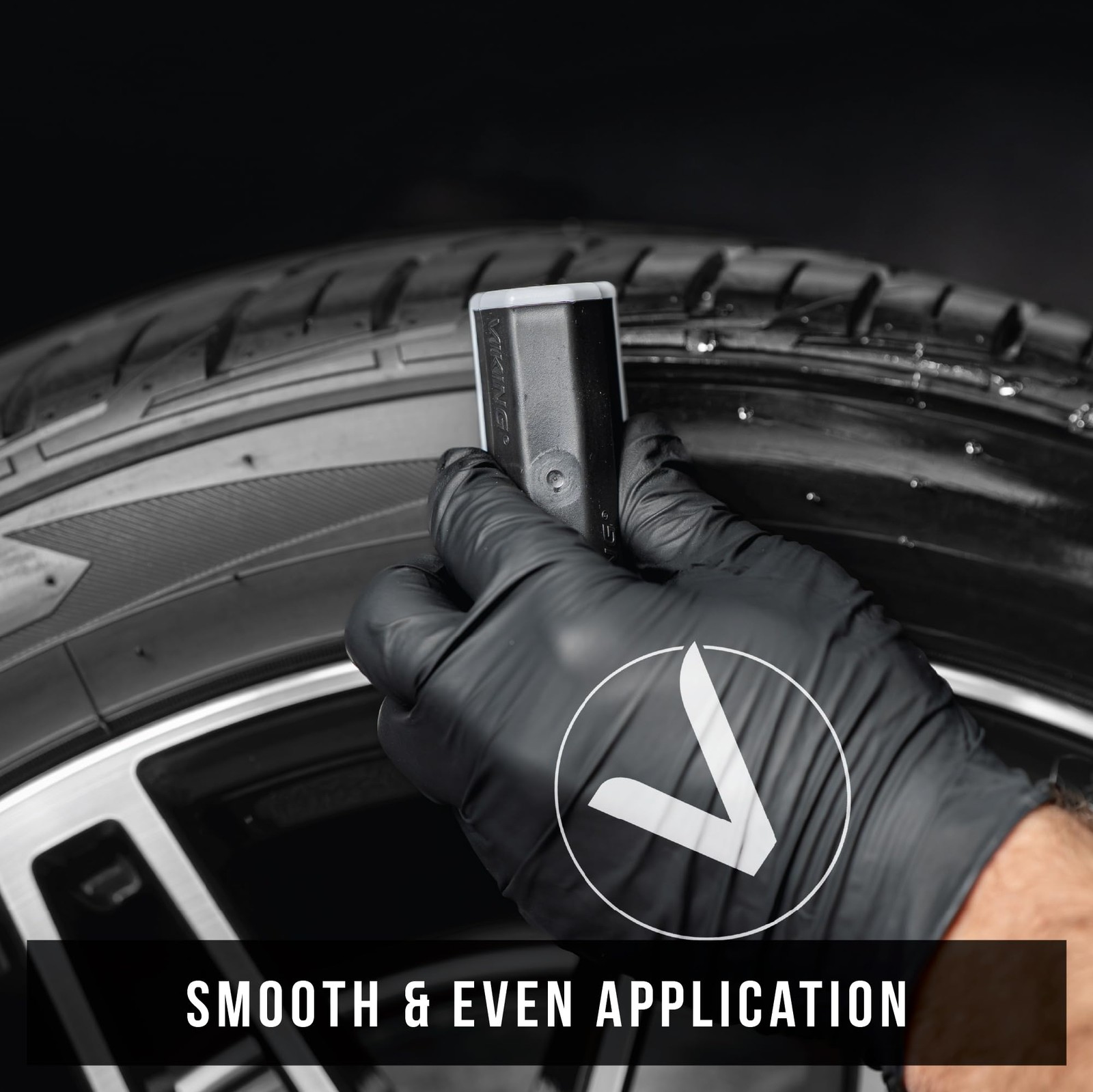 Tire Shine Applicator Brush, Automotive Tire Dressing Applicator Brush, Stora…